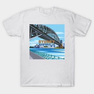 Sydney Harbour Bridge, Australia T-Shirt